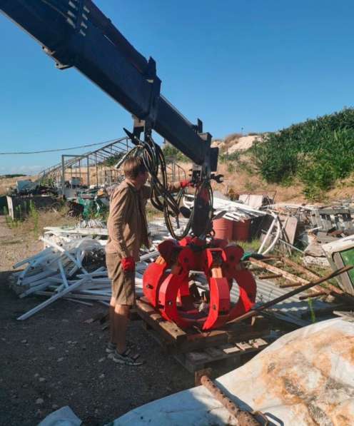 Грейфер для погрузки металлолома в Москве фото 7