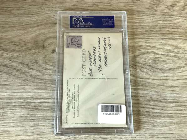 Бейсбольная карта Микки Мэнтл PSA с автографом в Ярославле фото 6