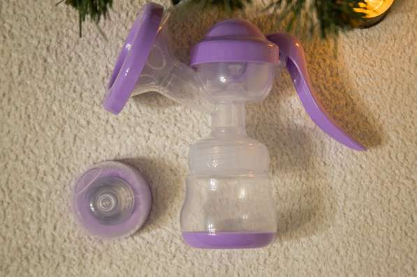 Молокоотсос ручной с бутылочкой новый + вкладыши в Перми фото 4
