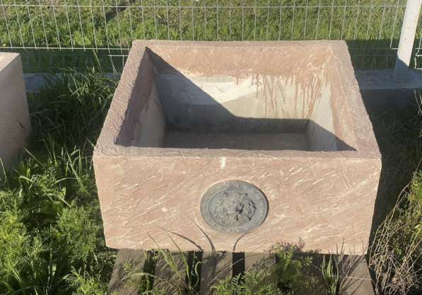 Ваза бетонная