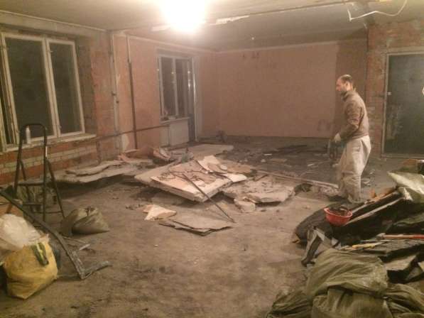 Демонтаж квартир, офисов помещений в Москве фото 6