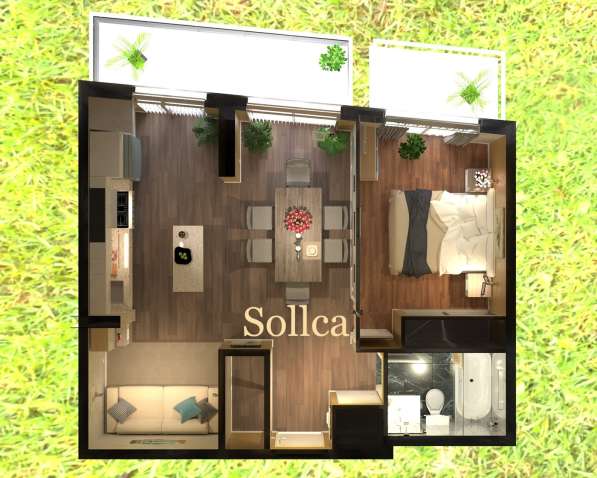 Sollca - студия дизайна - дизайнерские и архитектурные идеи в фото 6