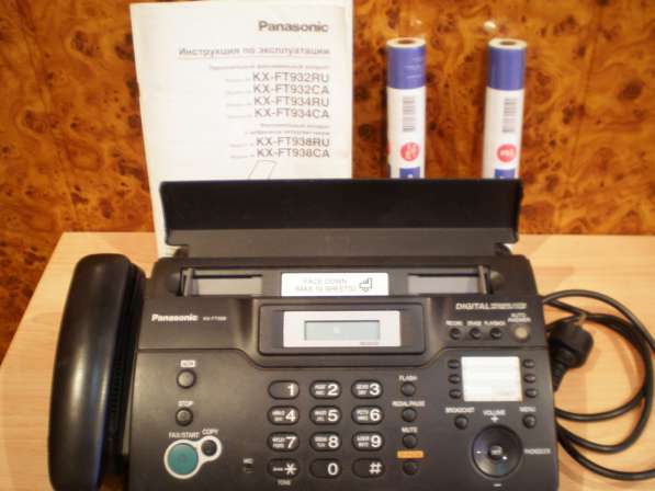 Телефон-факс Panasonic KX-FT938 с автоответчиком в Туле фото 4