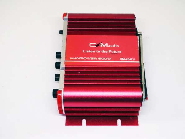 Усилитель звука CM-2042U USB+SD+AUX+Караоке в фото 4