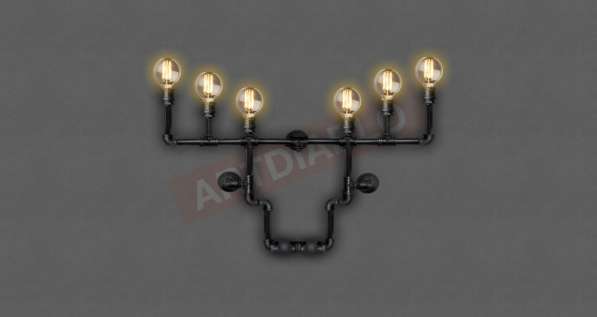 Светильник настенный - #ГоловаОленя в Москве фото 7