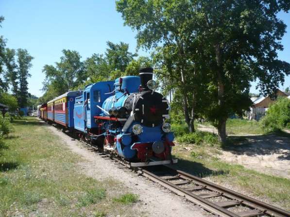 Детский поезд в Нижнем Новороде в Нижнем Новгороде фото 8