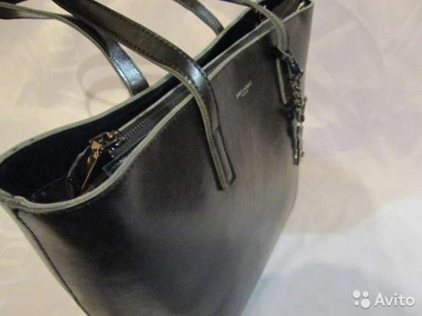 Женская сумка из натуральной кожи Saint Laurent в Москве фото 3