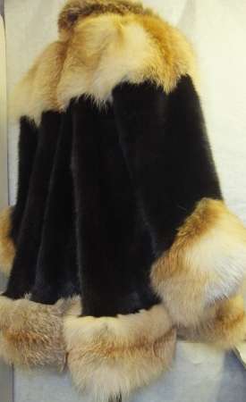 Полушубок из лисы эксклюзивная модель в Подольске фото 5