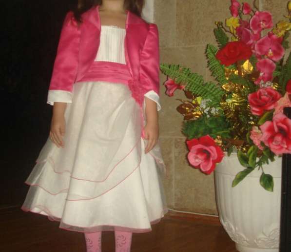 Выпускное платье с болеро в детский сад