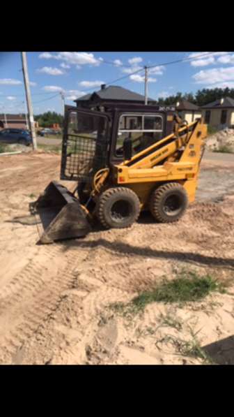 Услуги минипогрузчика