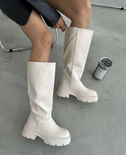 Сапоги Трубы Высокие Демисезонные в Челябинске