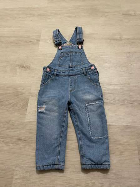 Джинсовый комбинезон 86