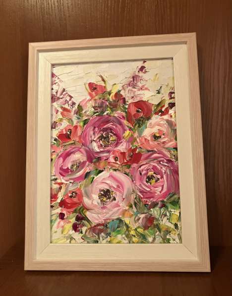 Картина маслом Летний свд в Москве