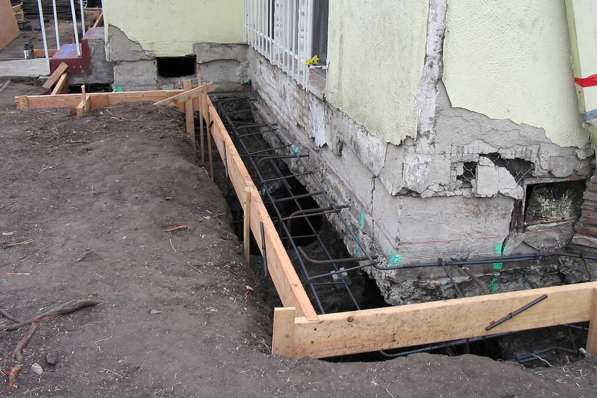 Полное восстановление, укрепление старых фундаментов в фото 12