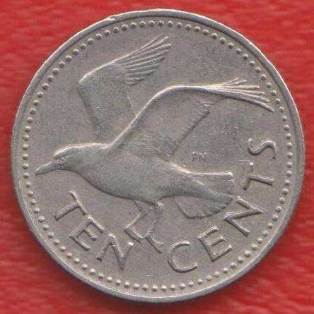 Барбадос 10 центов 1973 г.