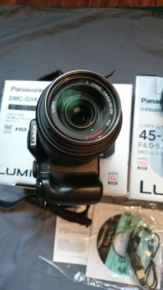 Фотоаппарат Panasonic Lumix DMC-G5. с вторым объективом H-FS в Санкт-Петербурге фото 4