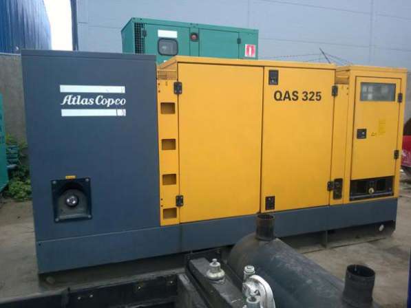 Дизель генератор Atlas Copco QAS 325, 263 кВт в Санкт-Петербурге фото 5