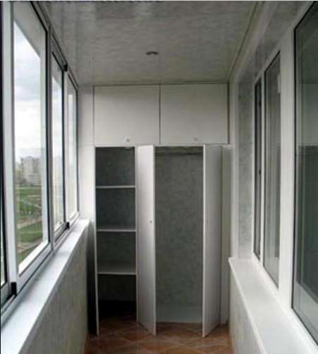 Шкафы на балкон в Челябинске фото 6