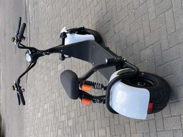 Электрический скутер (самокат) Citycoco White-3000w в фото 3