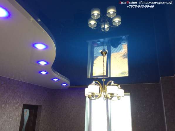 Натяжные потолки премиум класса LuxeDesign в Саках фото 6