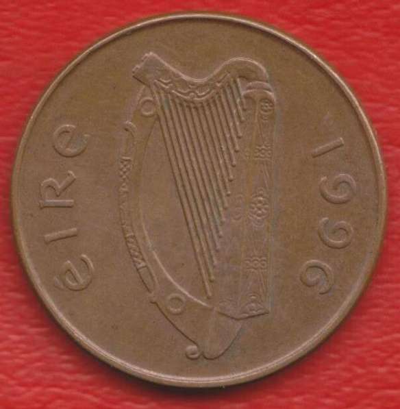 Ирландия 2 пенса 1996 г. магнитная сталь в Орле