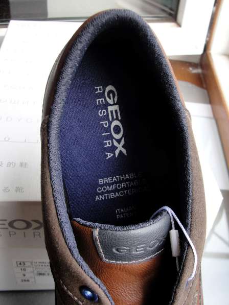 Новые мужские кроссовки GEOX. Размер 43 в Краснодаре фото 4