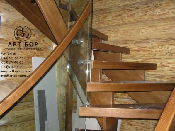 Деревянные лестницы АРТ БОР в фото 7