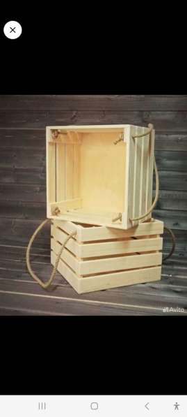 Деревянные ящики