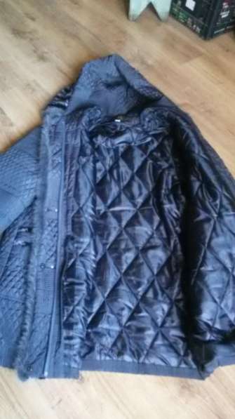 куртка отделанная мехом норочки раз54-58 в Калининграде
