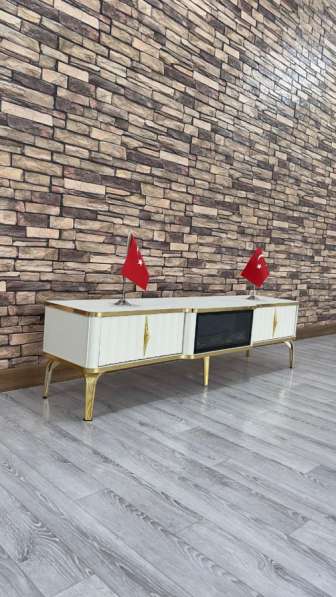 Тв тумба с камином в Москве