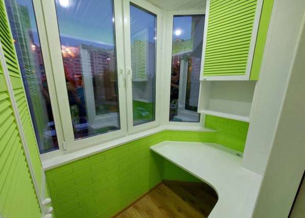 Остекление и отделка балконов