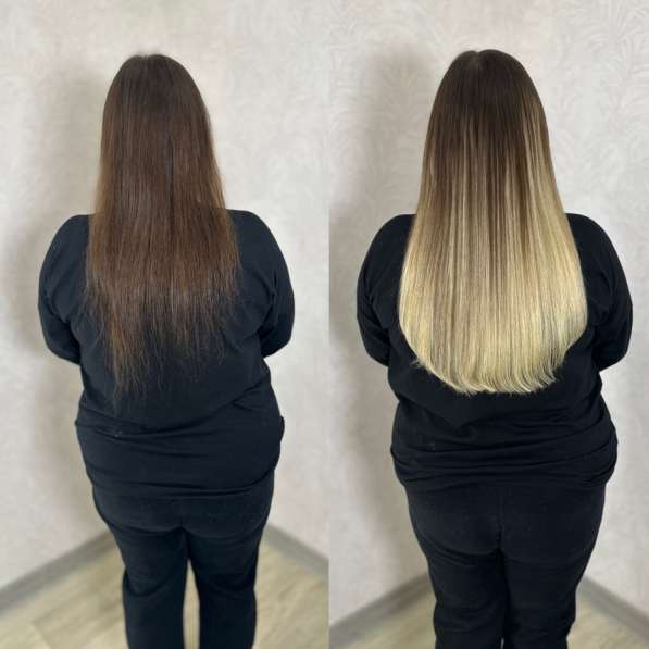 Наращивание волос в Казани фото 5