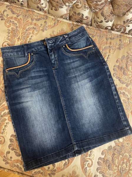 Юбка джинсовая