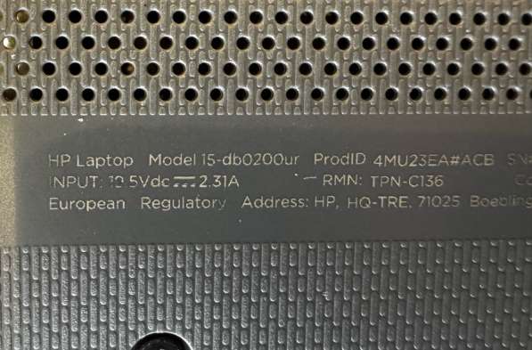 Ноутбук HP 15-db0200ur в Балашихе фото 4