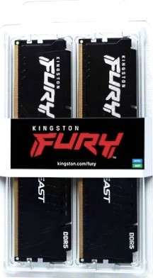 Оперативная память New Kingston Fury 16Gb DDR5 5200MHz 2x8Gb