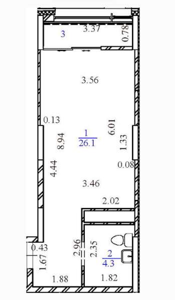Студия Бизнес-класса! Рядом Парк ЦПКиО! Дом-сдан! в Екатеринбурге фото 27