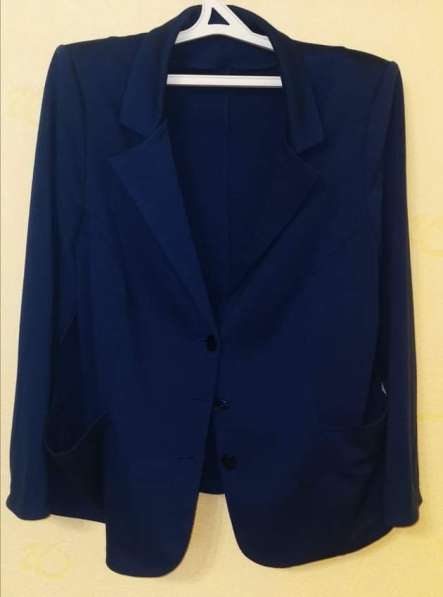 Пиджак синий размер 48-52
