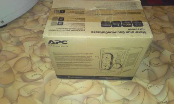 Новый, не распакованный ибп APC Back-UPS 500 в Ростове-на-Дону фото 3