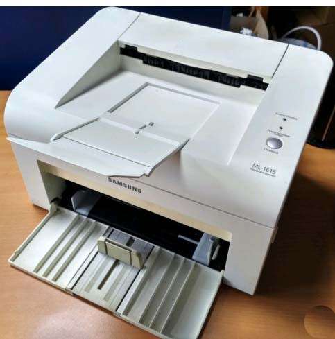 Лазерный принтер SAMSUNG ML-1615. Новый катридж