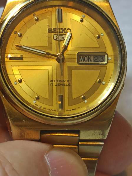 Коллекционные часы Seiko 5 Automatic 7009-3131 Au в Москве фото 4