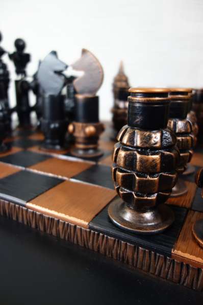 Шахматный стол и военные шахматы в Москве фото 7