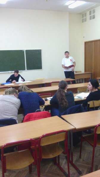 Молодогвардейцы провели лекцию в Щелковском колледже.