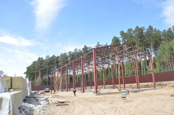Строительство металлоконструкций(ангары, склады, цеха) в Екатеринбурге