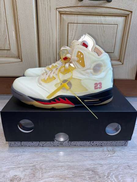 Nike Air Jordan 5 x Off White Retro Sail