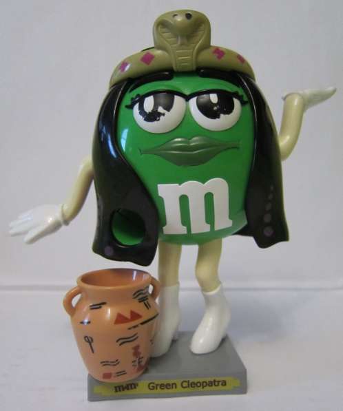 Игрушка-диспенсер M&M's "Green Cleopatra"