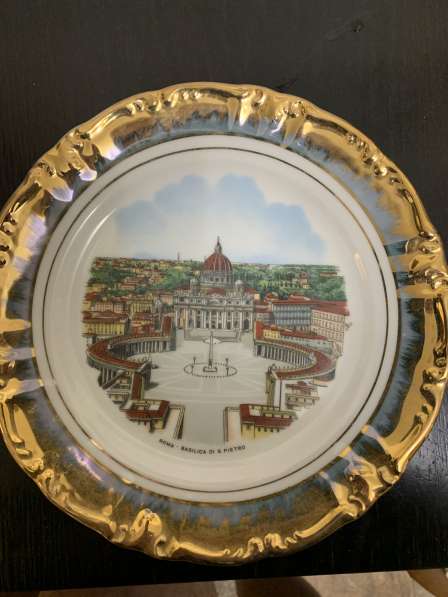 Сувенирная тарелка Ватикан