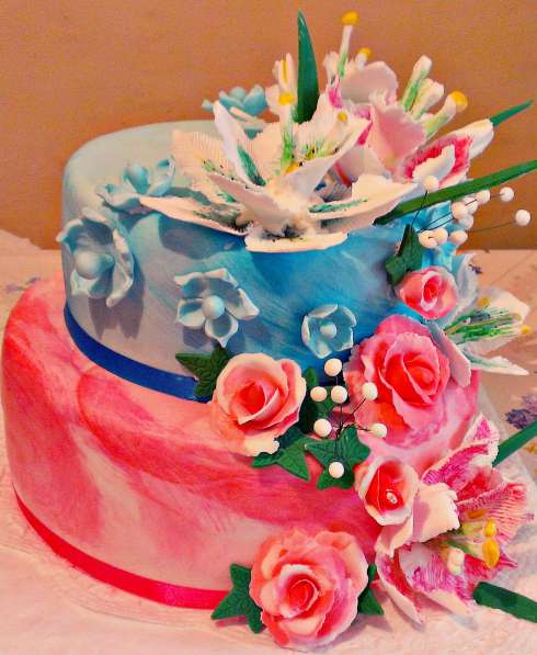 Свадебный торт и каравай в Пушкино фото 12