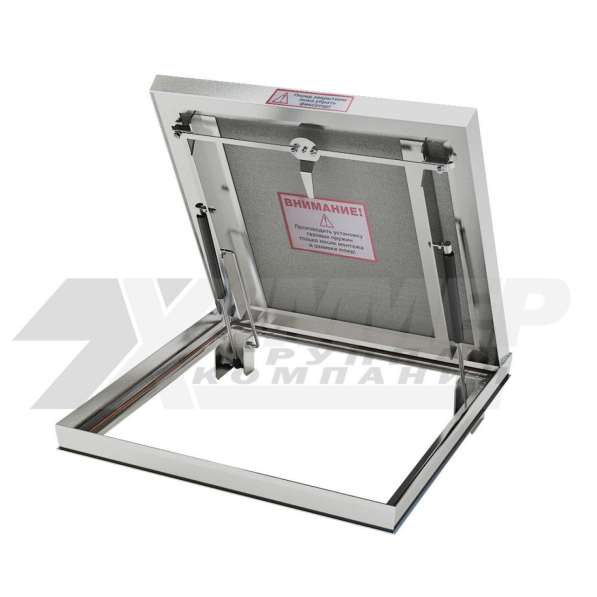 Ревизионные напольные нержавеющие люки в фото 4