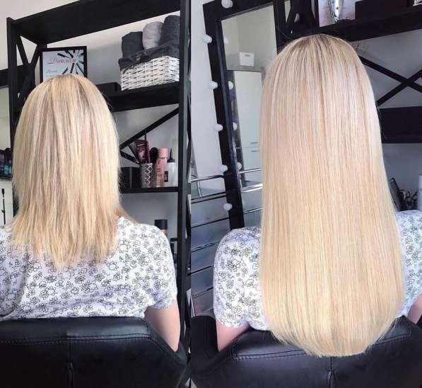 Наращивание волос в Москве фото 5