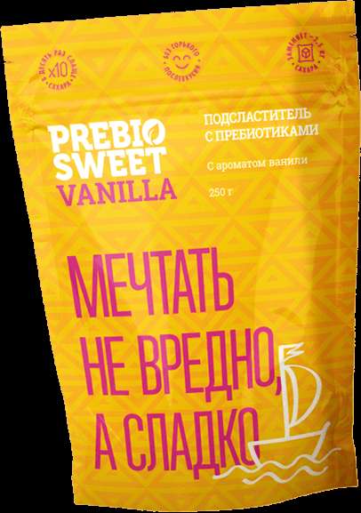 Сахарозаменитель Prebio Sweet в ассортименте 250 гр в Москве